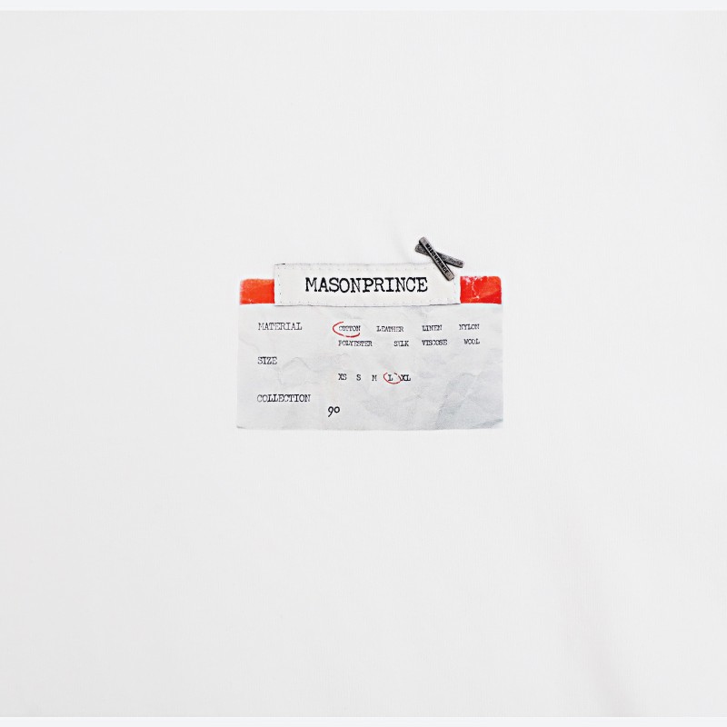 Stapled Label T-Shirt
